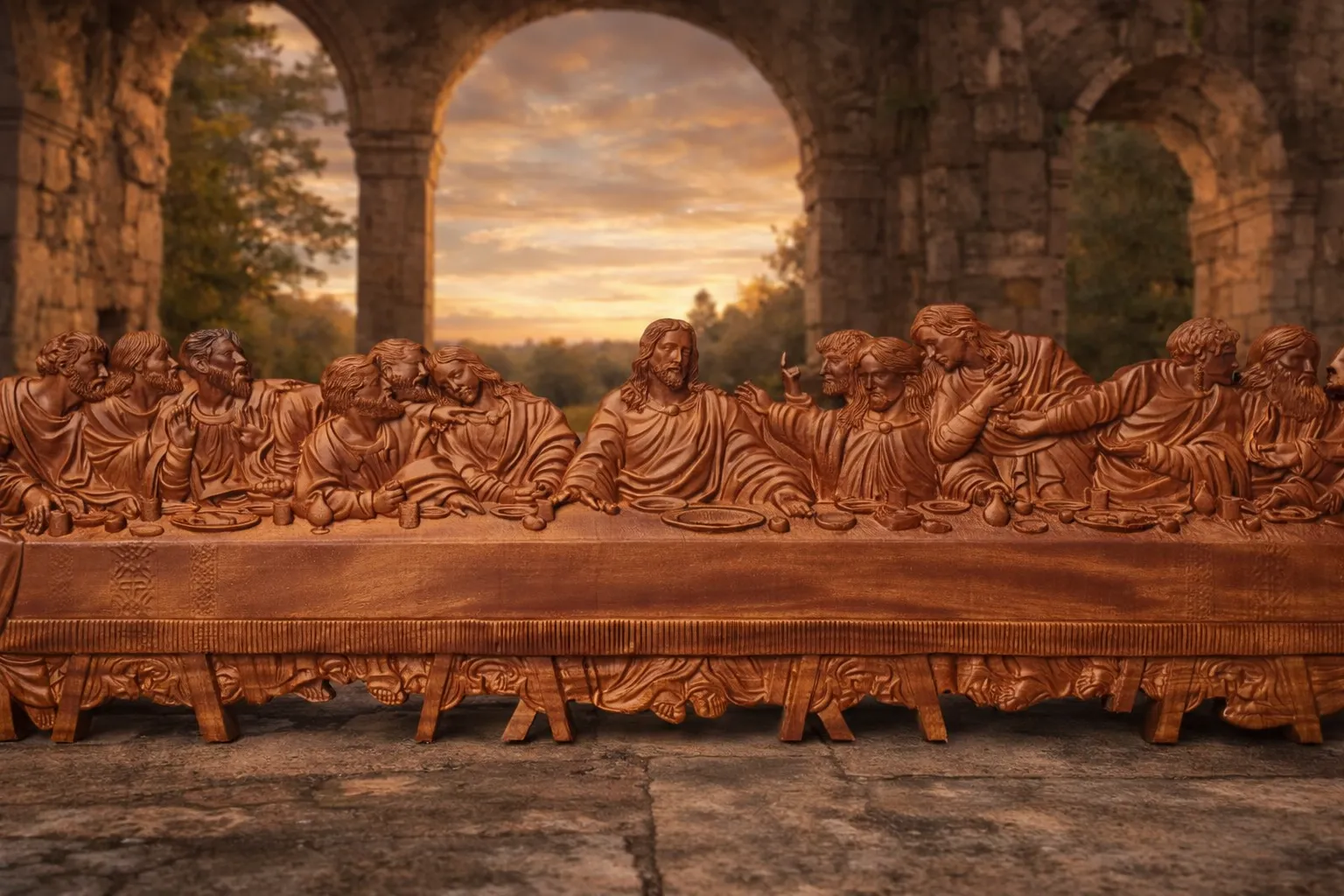 hand made home decore in wood